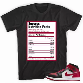 1 Mid Alternate Bred Toe Shirt Success Nutrition