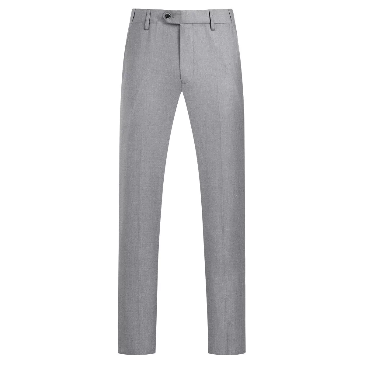 3-Piece Slim Fit One Button Fashion Gray Suit