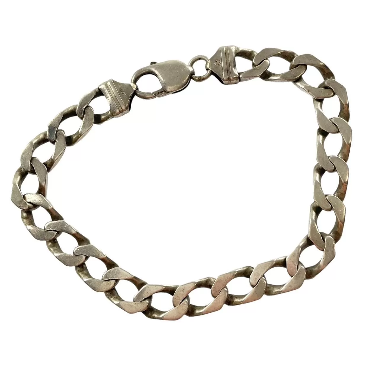 925 Sterling silver curb chain bracelet