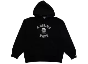 A Bathing Ape A Rising Bape Pullover Hoodie in Black xld