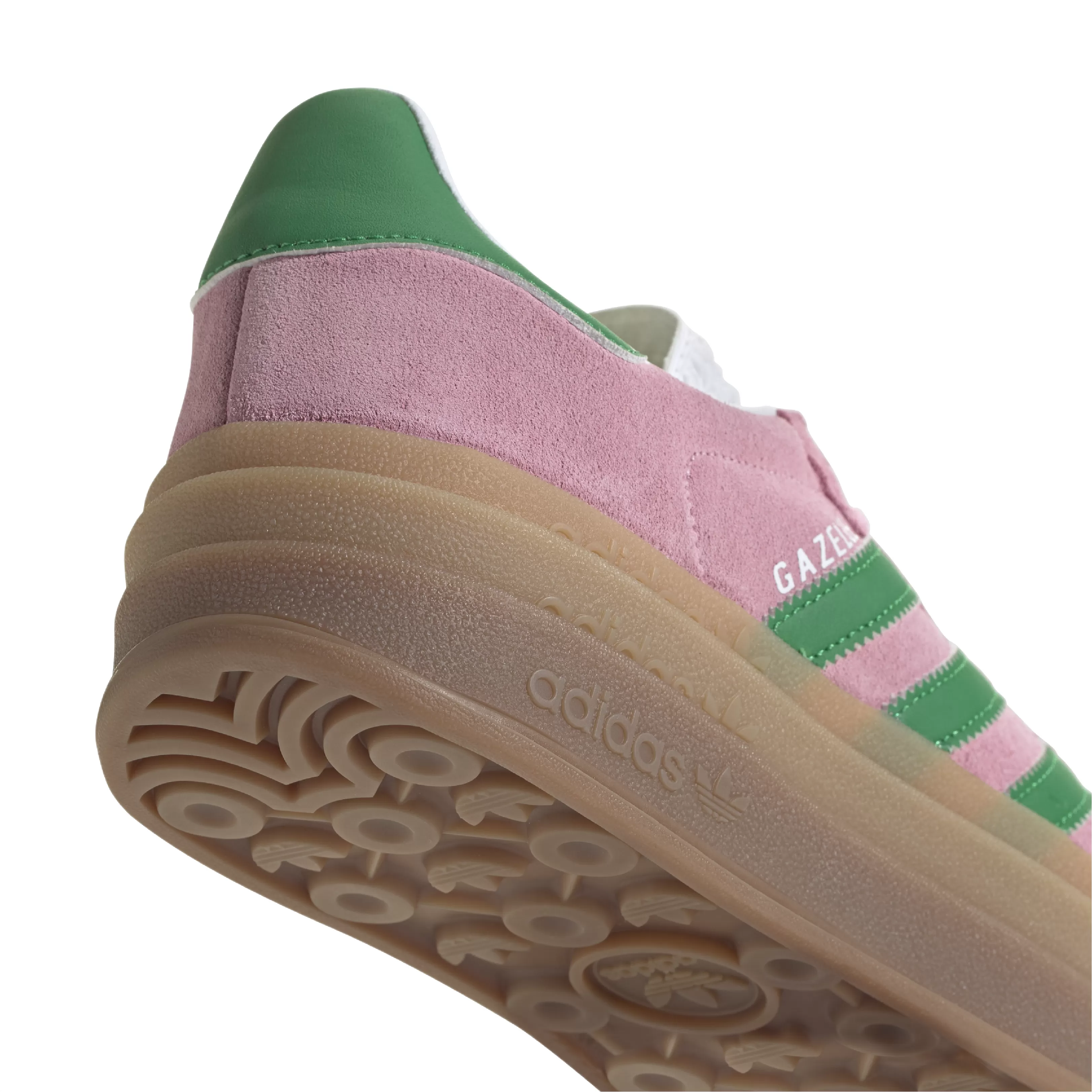 adidas Gazelle Bold True Pink / Green / Cloud White