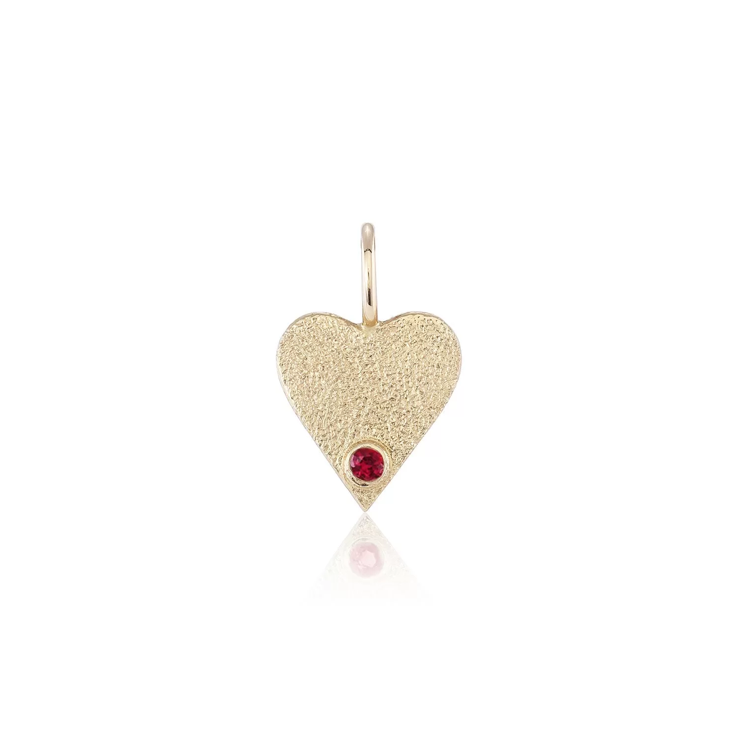 Adore Birthstone Heart Charm