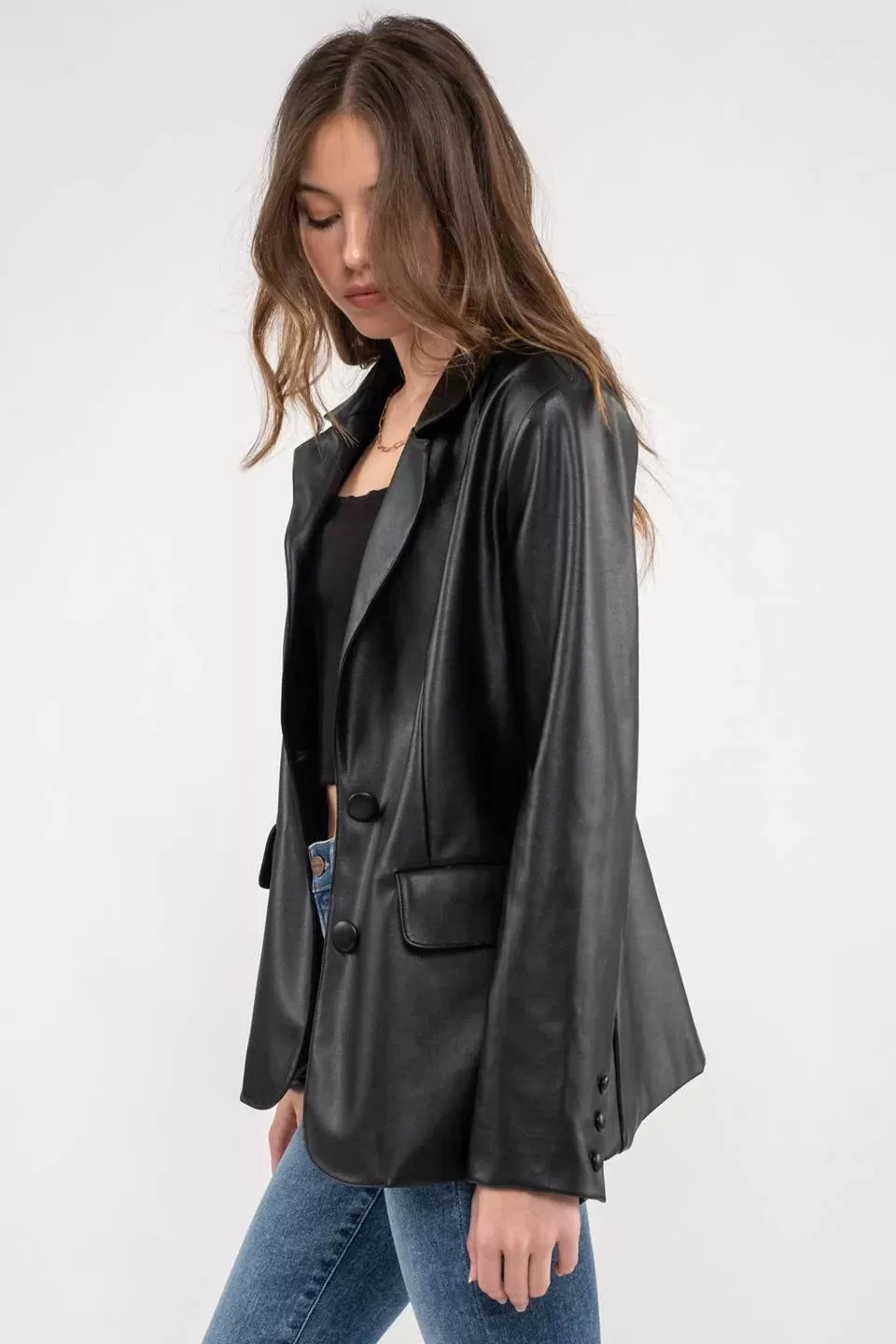 Adrienne Leather Jacket