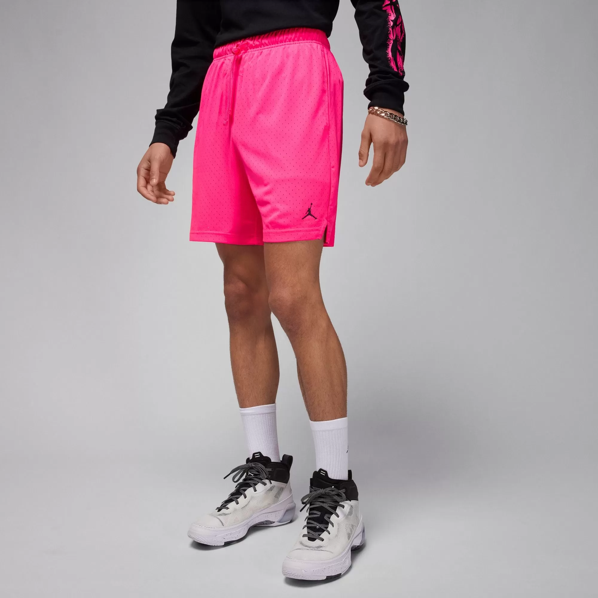 Air Jordan Dry-FIT Mesh Shorts (Hyper Pink)