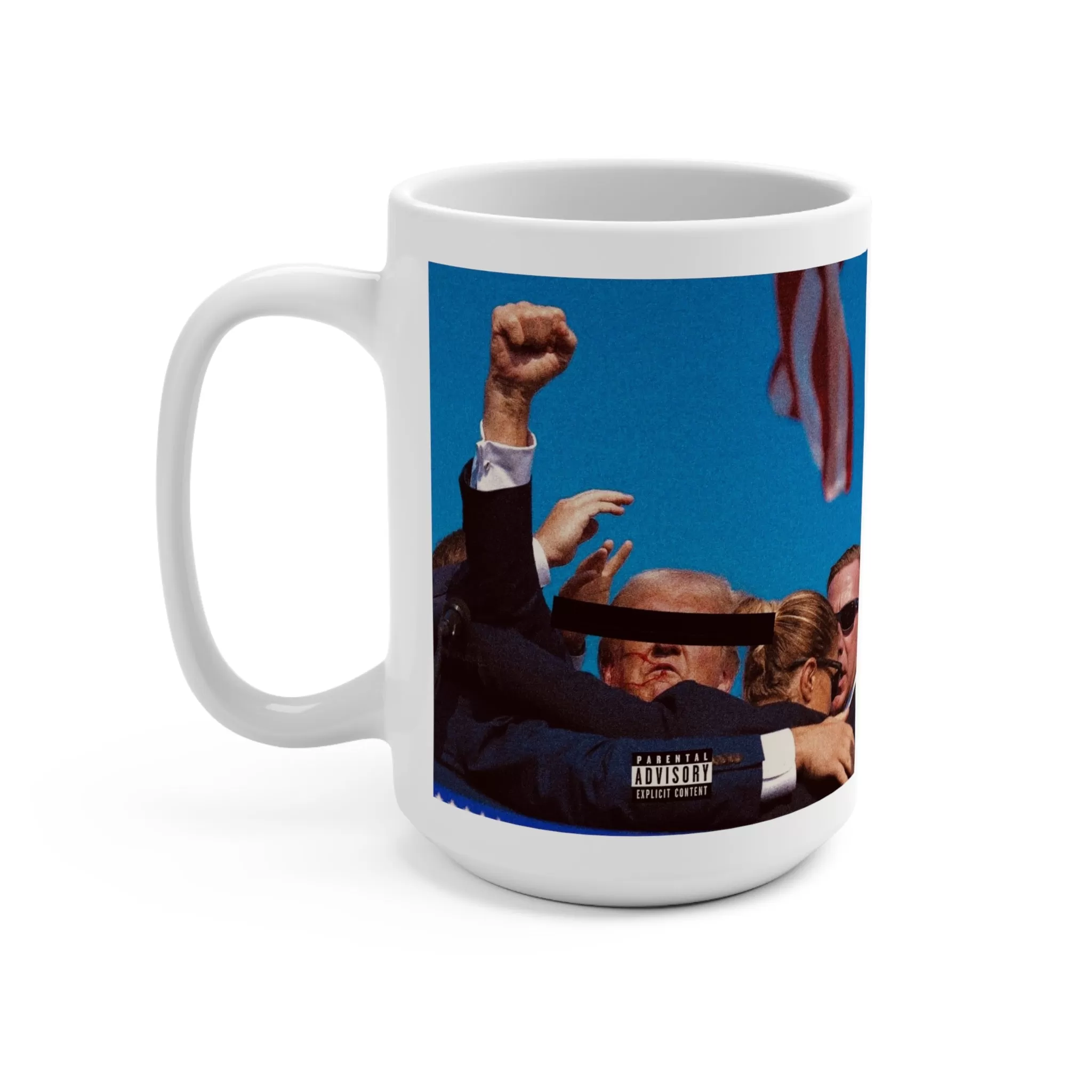 AMP America - Trump Lives Album Cover Mug (15oz)