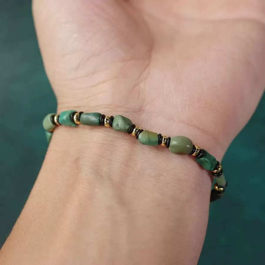 Antique Tibetan Turquoise Bracelet