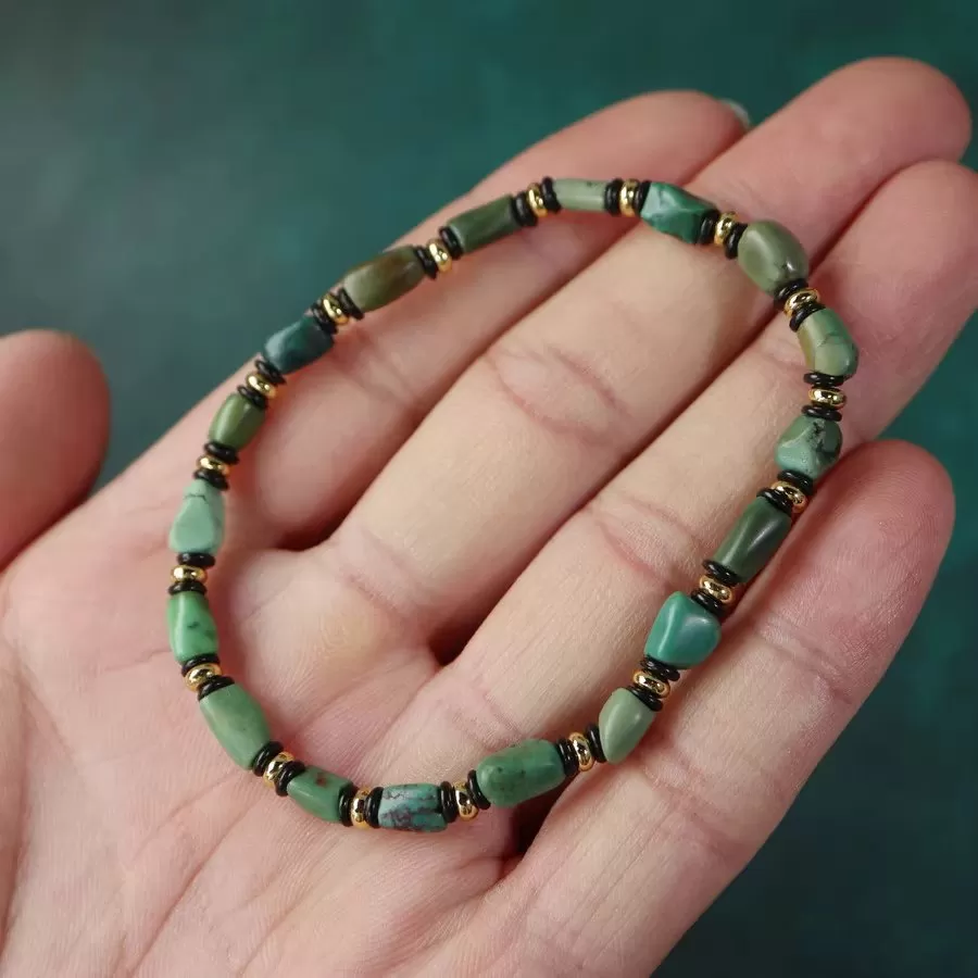 Antique Tibetan Turquoise Bracelet