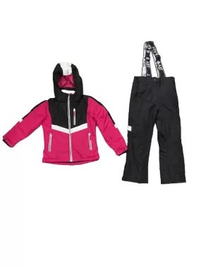 Astrolabio Junior ski suit JU7U T26K 1C EGE fuchsia-black 