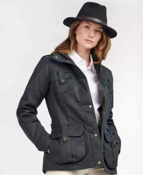 Barbour Winter Defence Wax Black