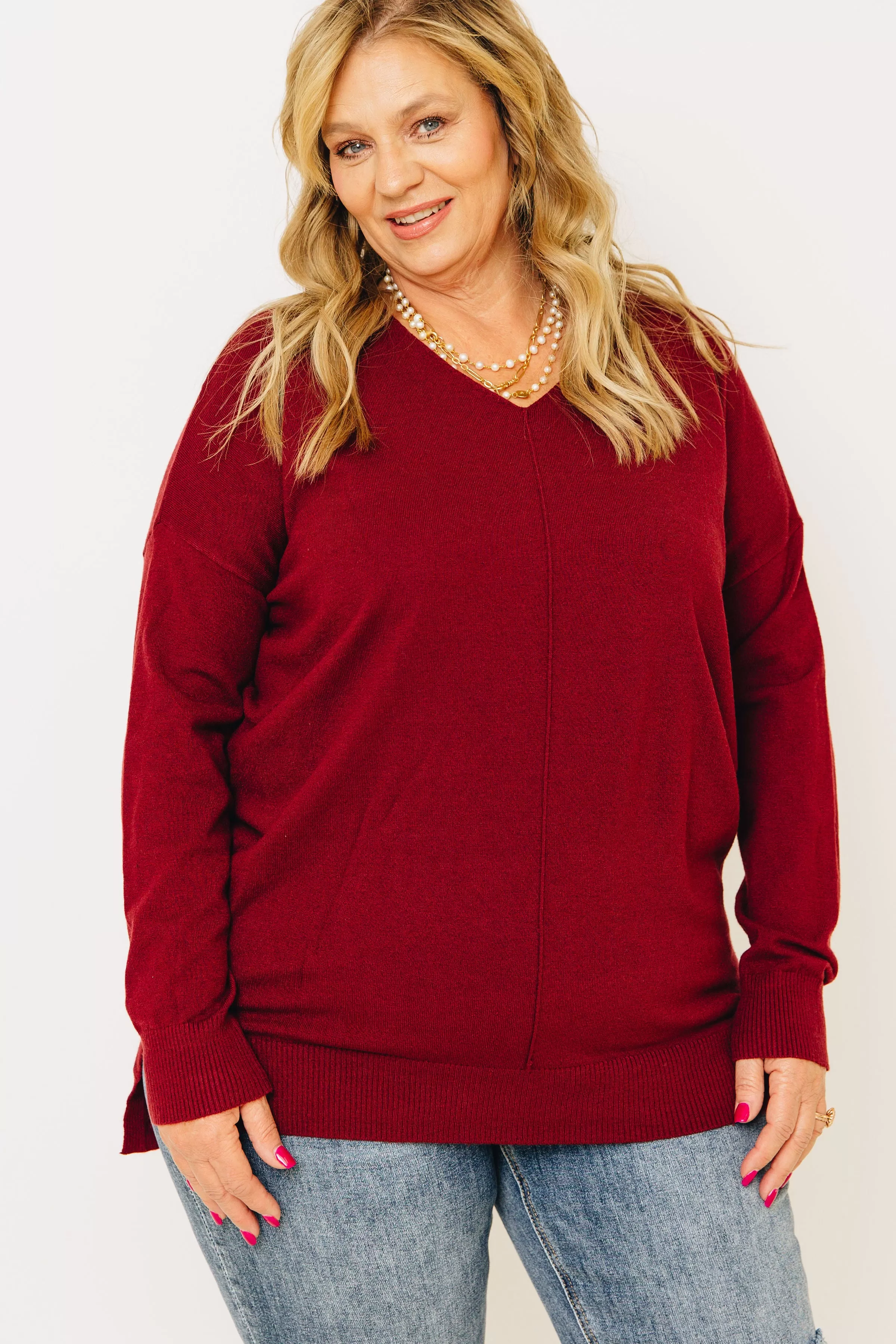 Basic Cozy Knit Sweater (S-3XL)