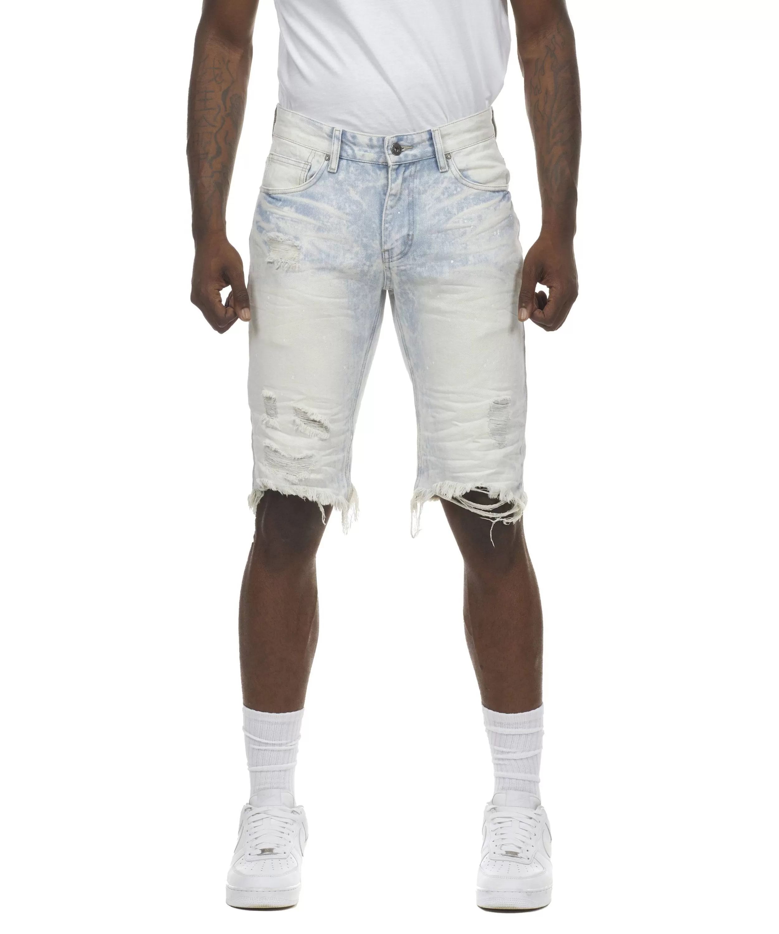 Basic Jean Shorts - Rivington Blue