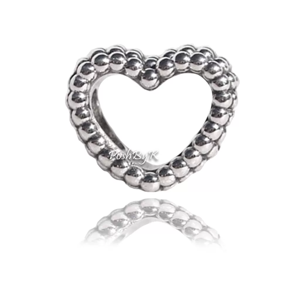 Beaded Heart Charm 797516