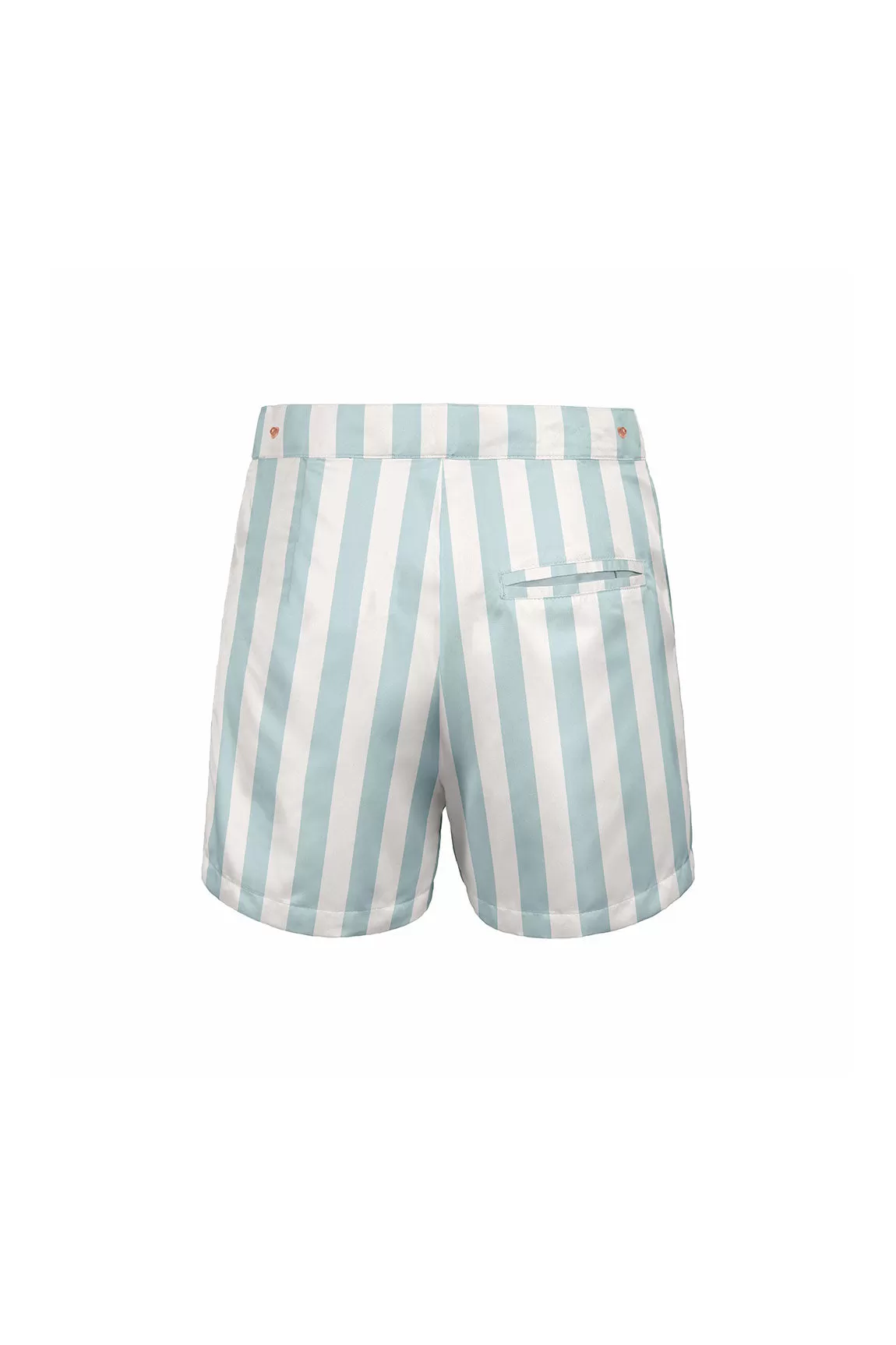 Bermuda Stripes Of A Swimmer Light Blue