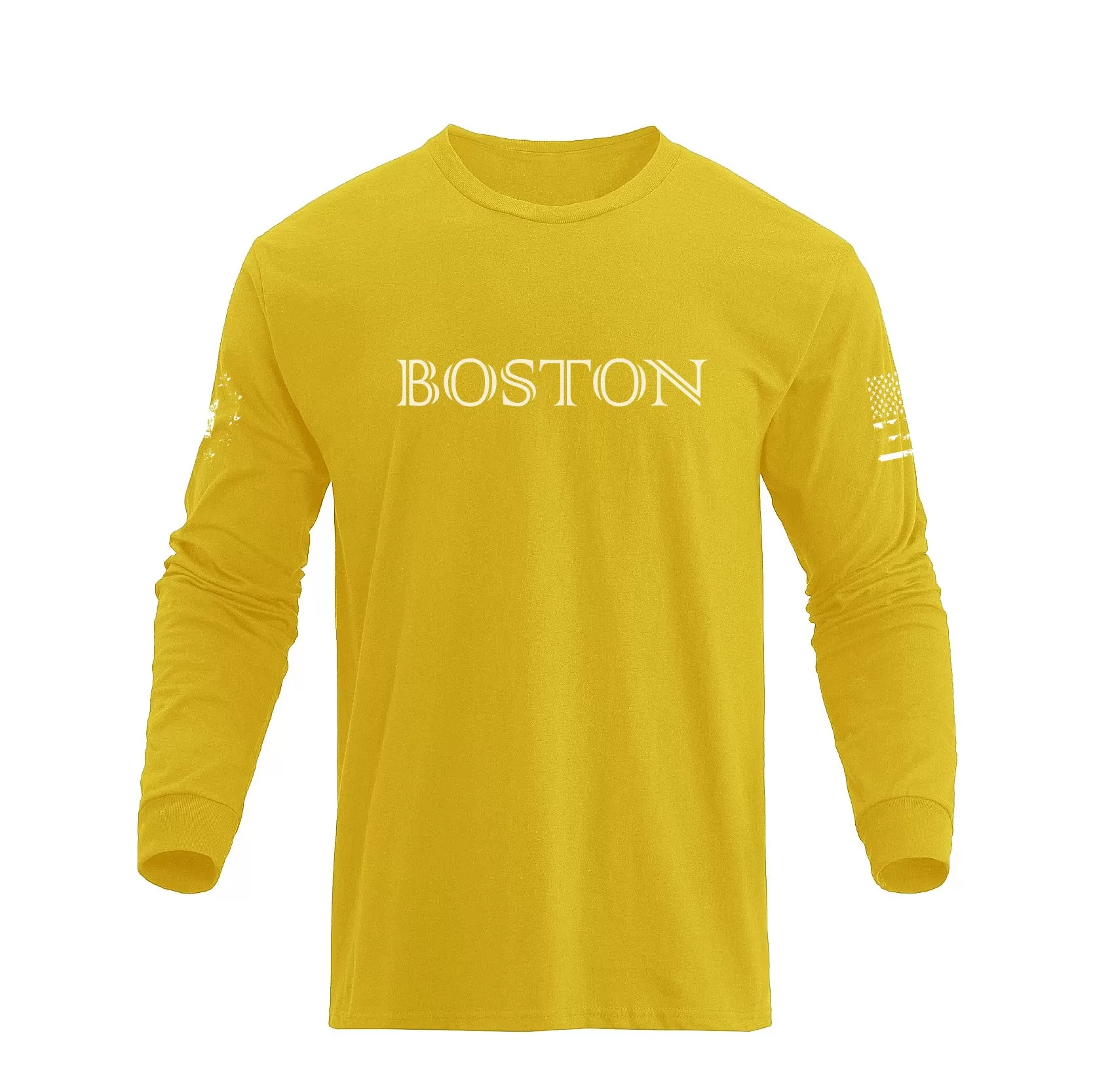 BOSTON GRAPHIC LONG SLEEVE T-SHIRT