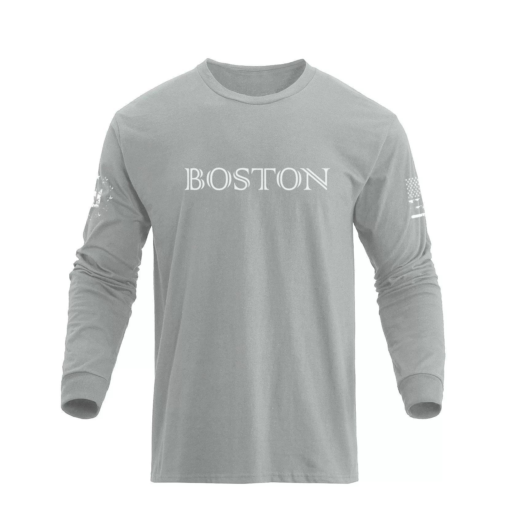 BOSTON GRAPHIC LONG SLEEVE T-SHIRT