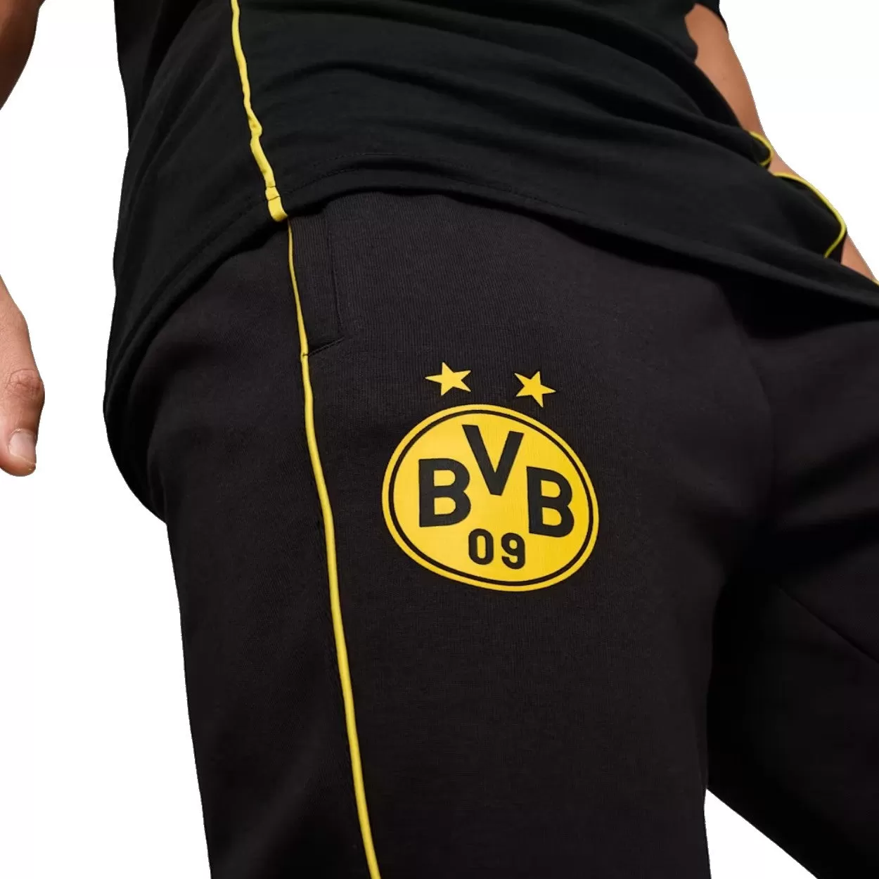 BVB Borussia Dortmund Casual hooded presentation tracksuit 2024/25 - Puma