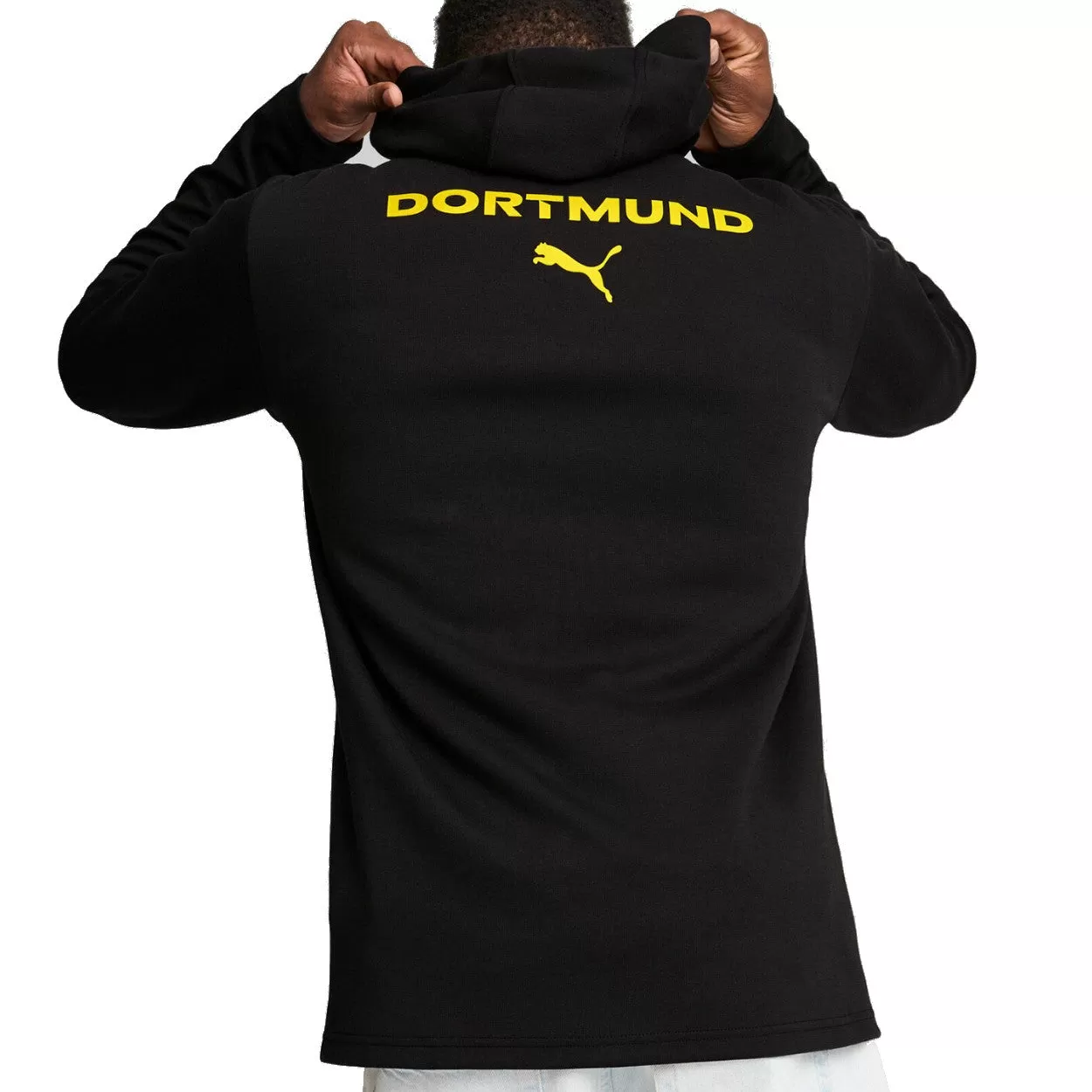 BVB Borussia Dortmund Casual hooded presentation tracksuit 2024/25 - Puma