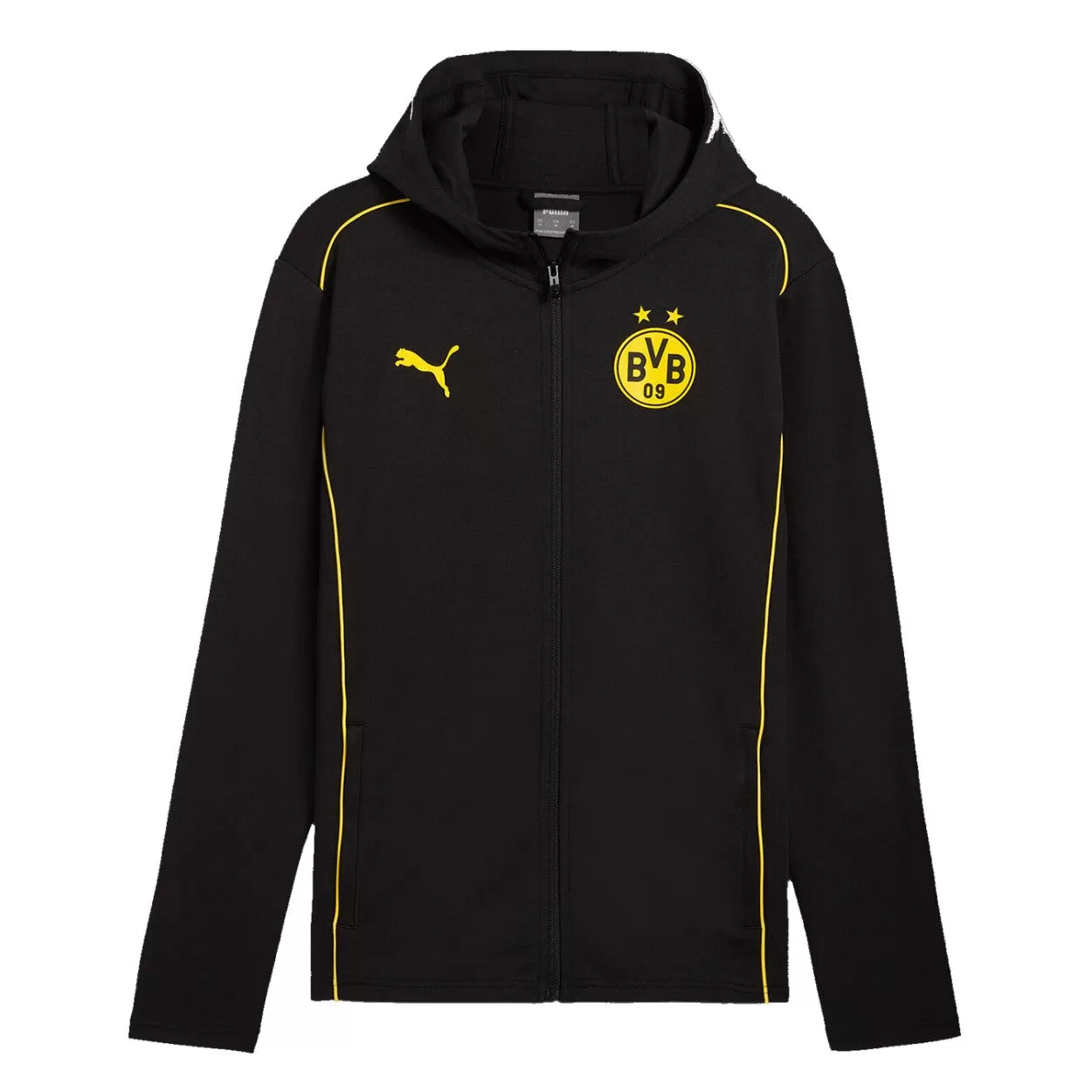 BVB Borussia Dortmund Casual hooded presentation tracksuit 2024/25 - Puma