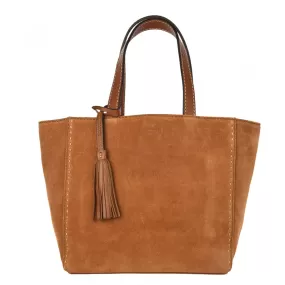 Cabas parisien Loxwood en daim - Camel