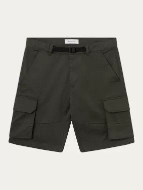 Cargo stretched twill shorts - Forrest Night