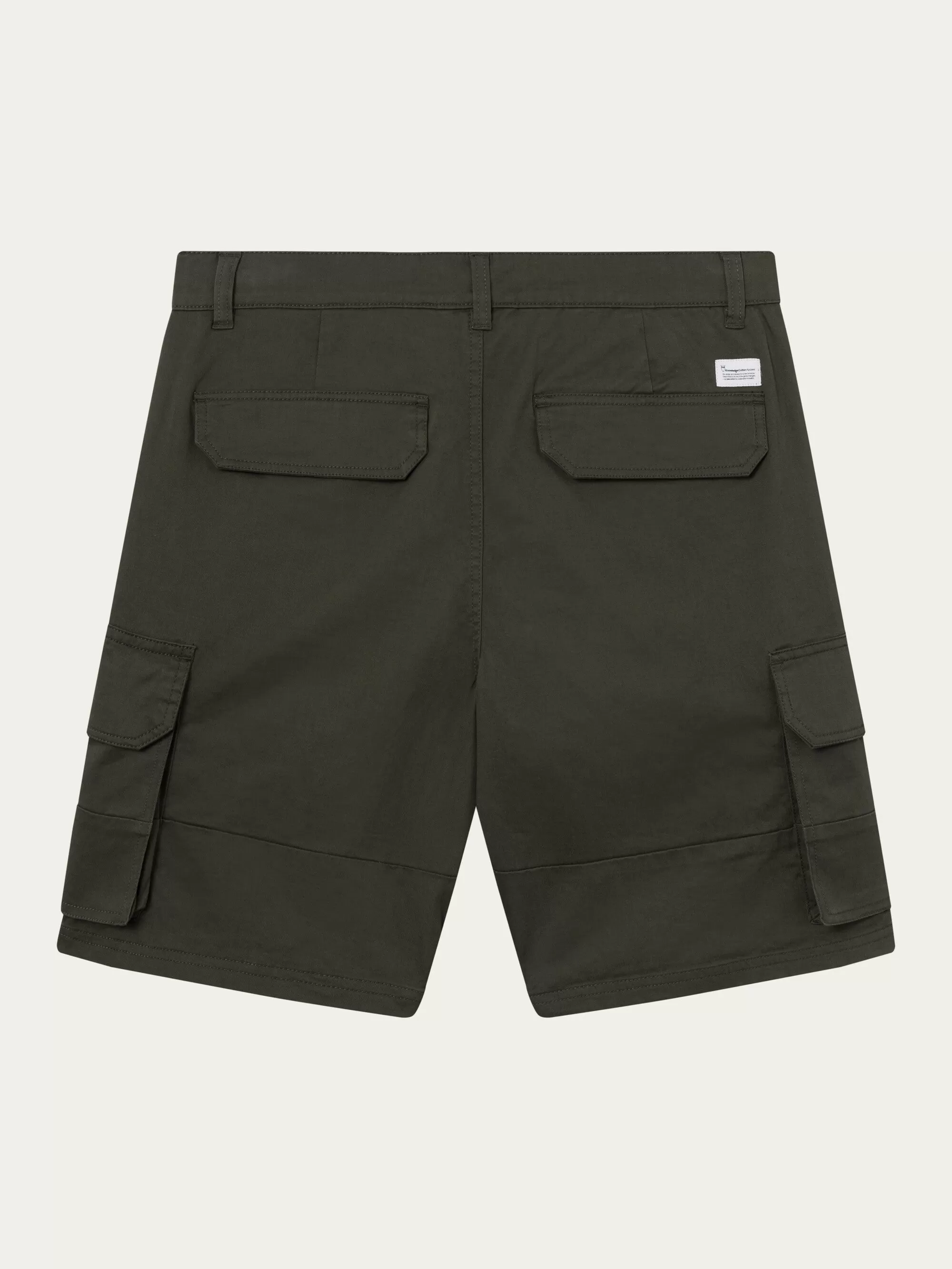 Cargo stretched twill shorts - Forrest Night