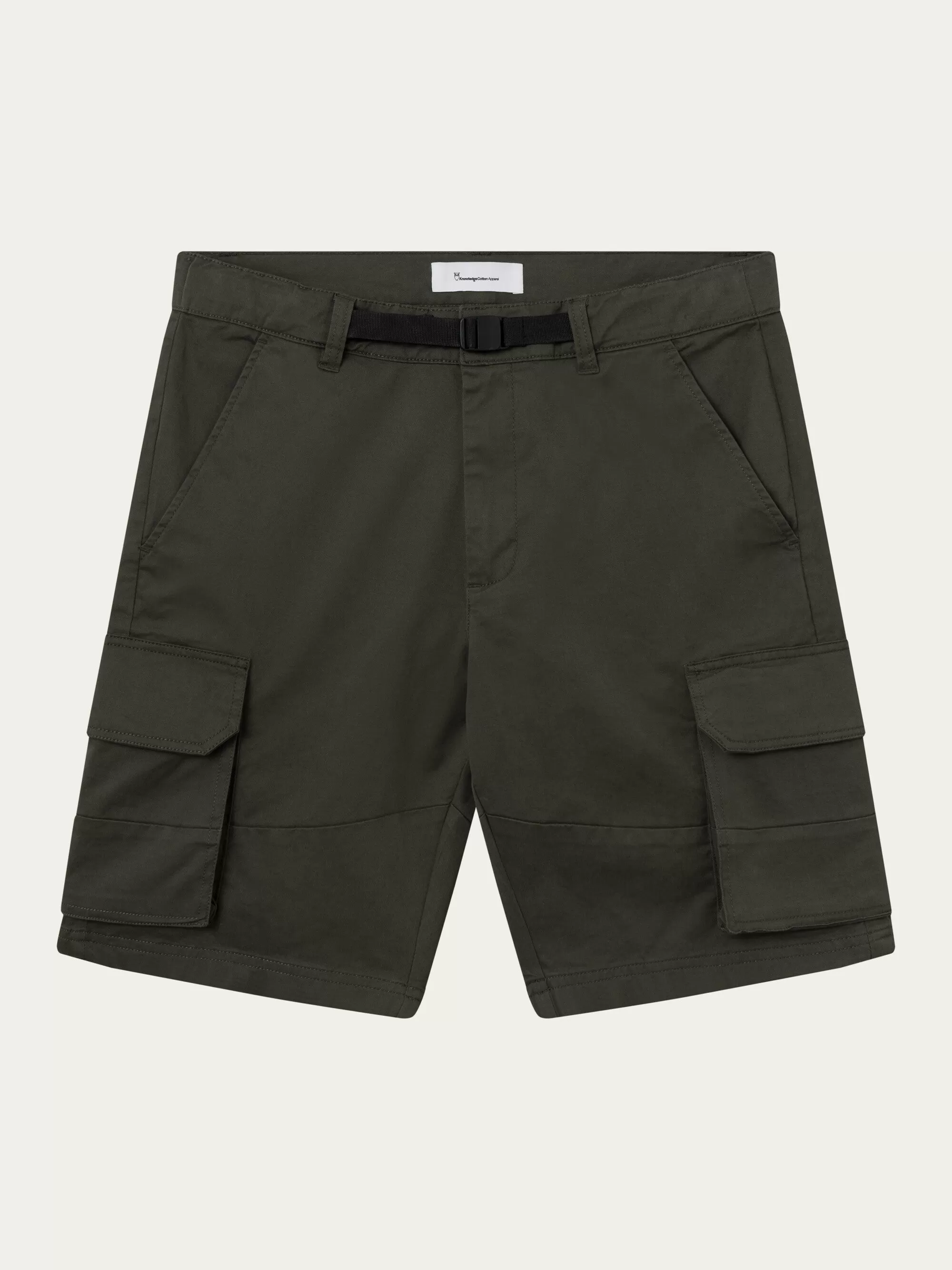 Cargo stretched twill shorts - Forrest Night