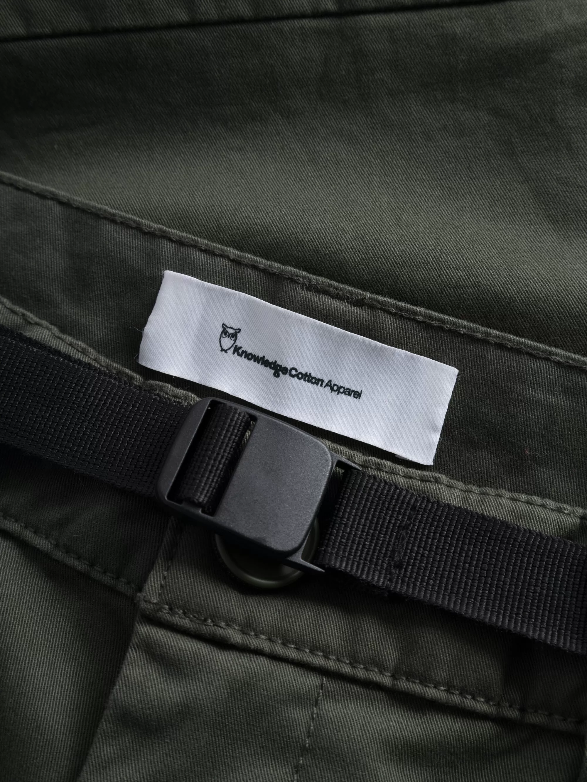 Cargo stretched twill shorts - Forrest Night