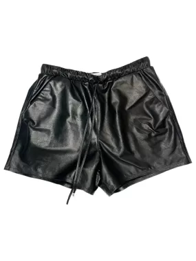 Cary Shorts in Plongé Leather