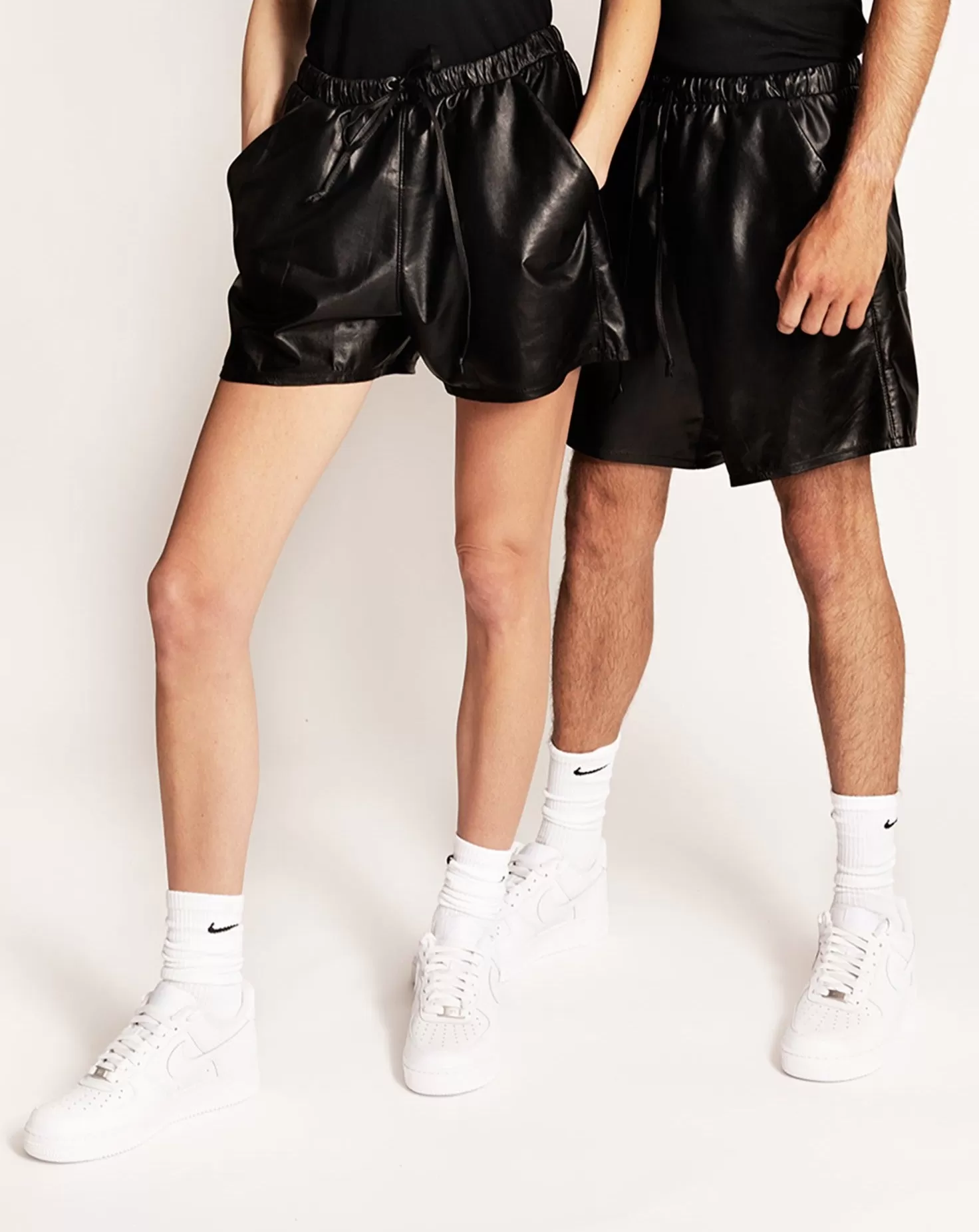 Cary Shorts in Plongé Leather