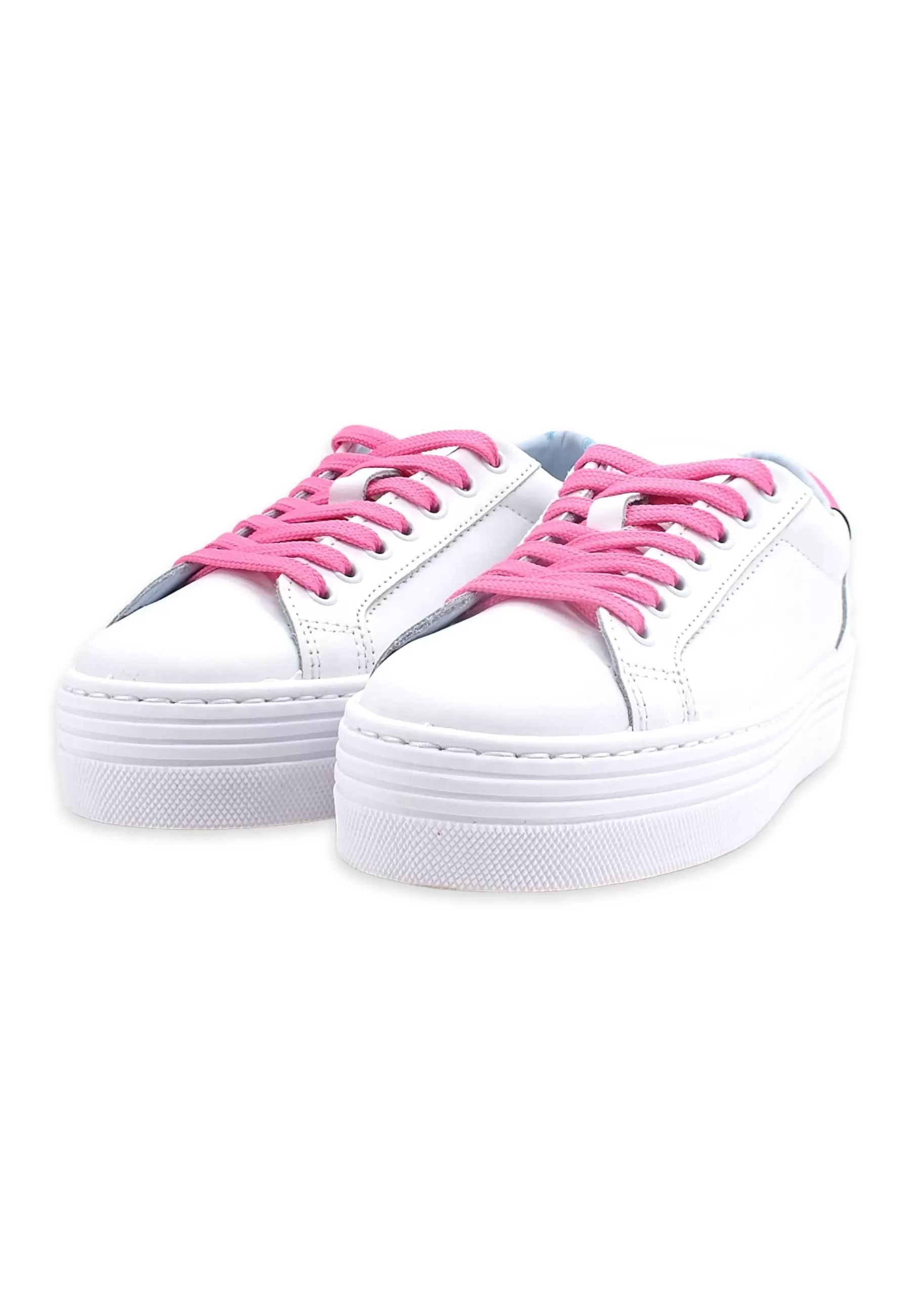 CHIARA FERRAGNI Sneaker Tennis Donna White Pink CF2917-072