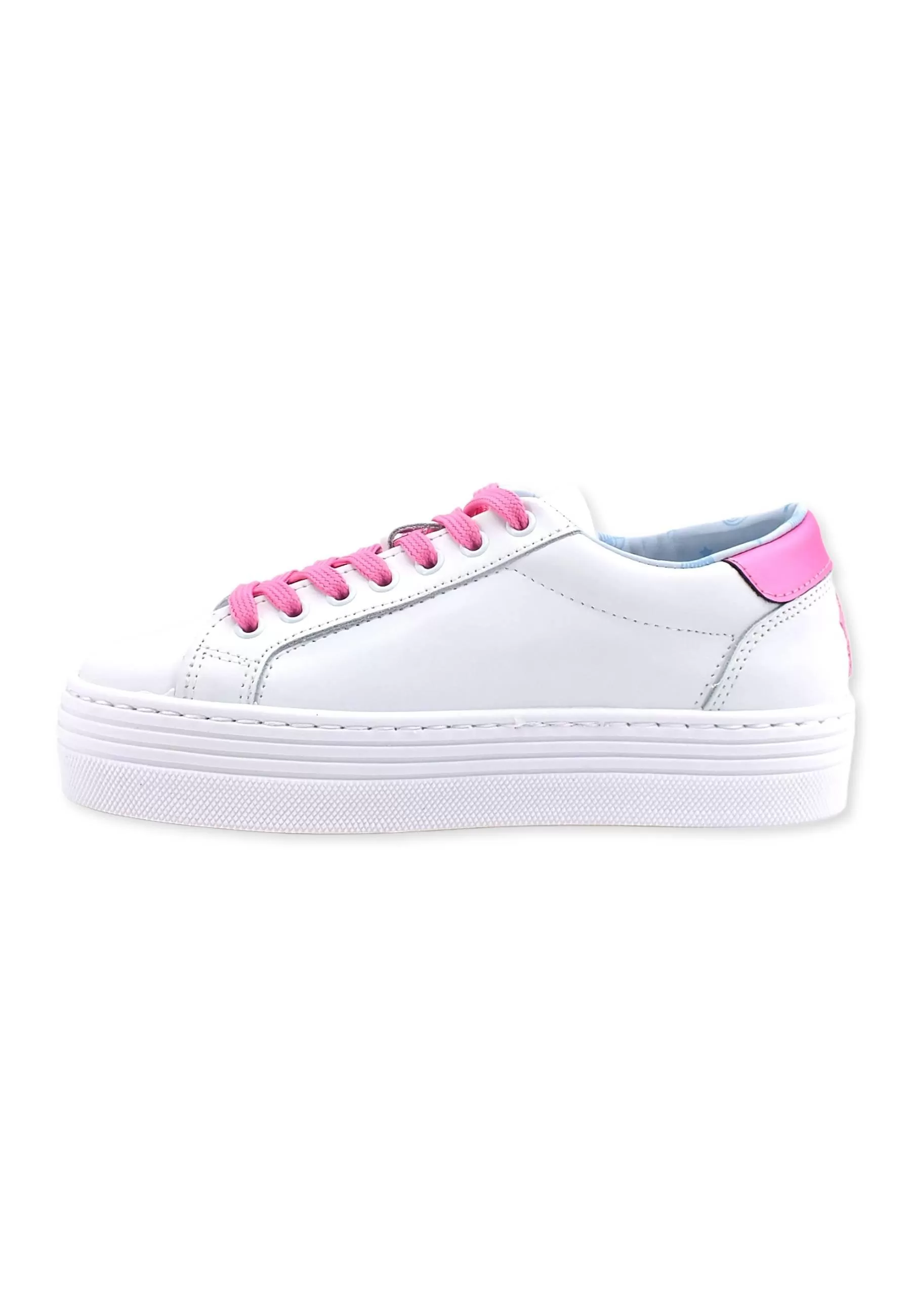 CHIARA FERRAGNI Sneaker Tennis Donna White Pink CF2917-072