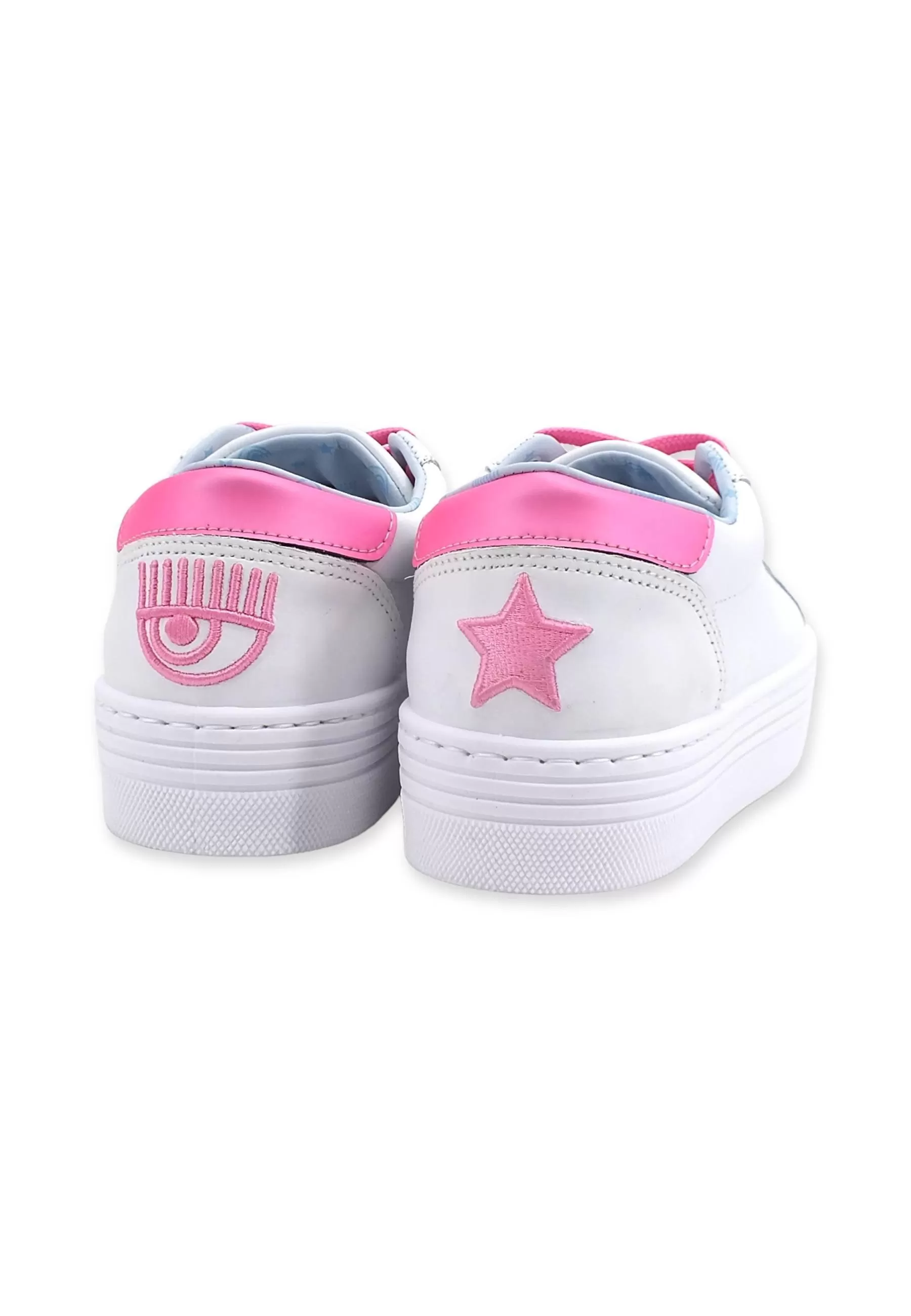 CHIARA FERRAGNI Sneaker Tennis Donna White Pink CF2917-072