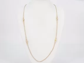 CHRISTIAN DIOR GP Long Necklace