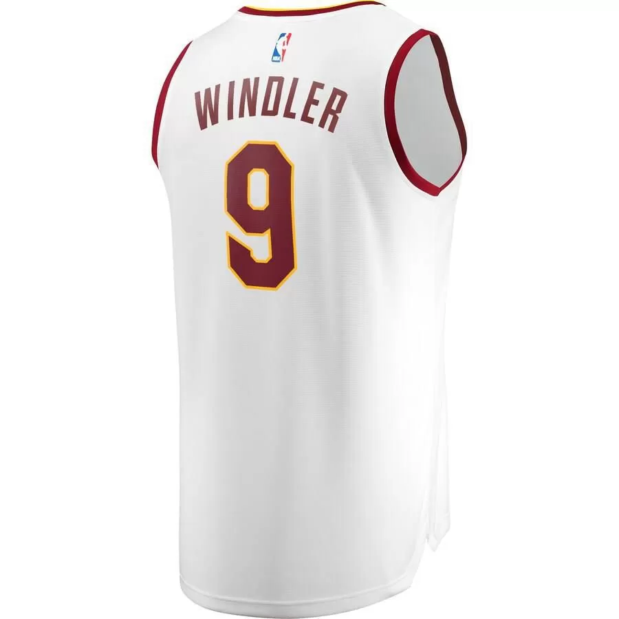 Cleveland Cavaliers Dylan Windler Fanatics Branded Replica Fast Break Association Jersey Kids - White | Ireland P9766Q7