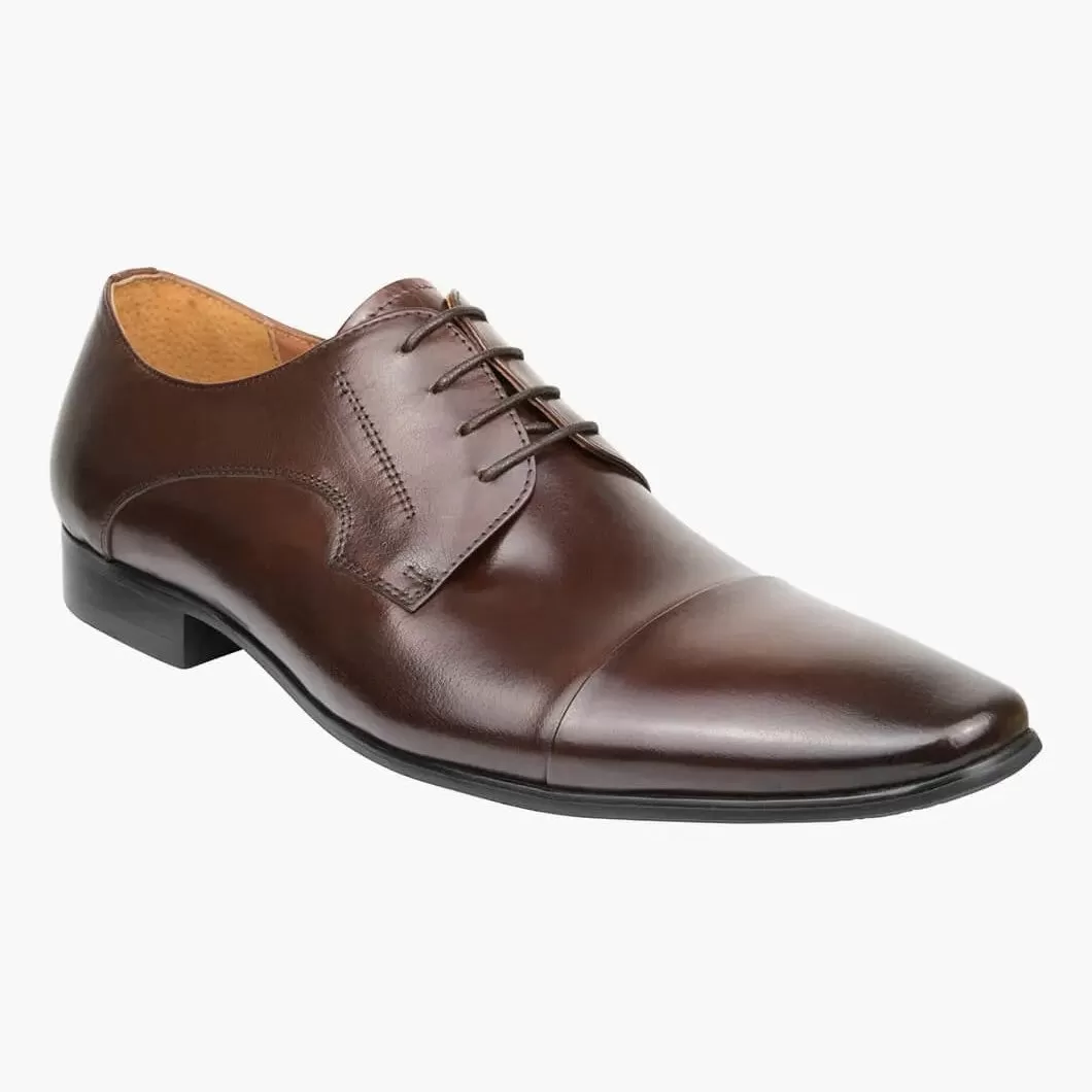 Copenhagen Cap Toe Derby - Black | Brown