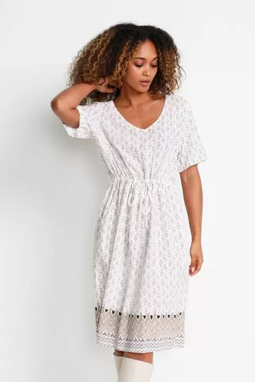 Cream Vimma Dress - Neutral Ziggy