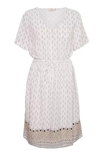 Cream Vimma Dress - Neutral Ziggy