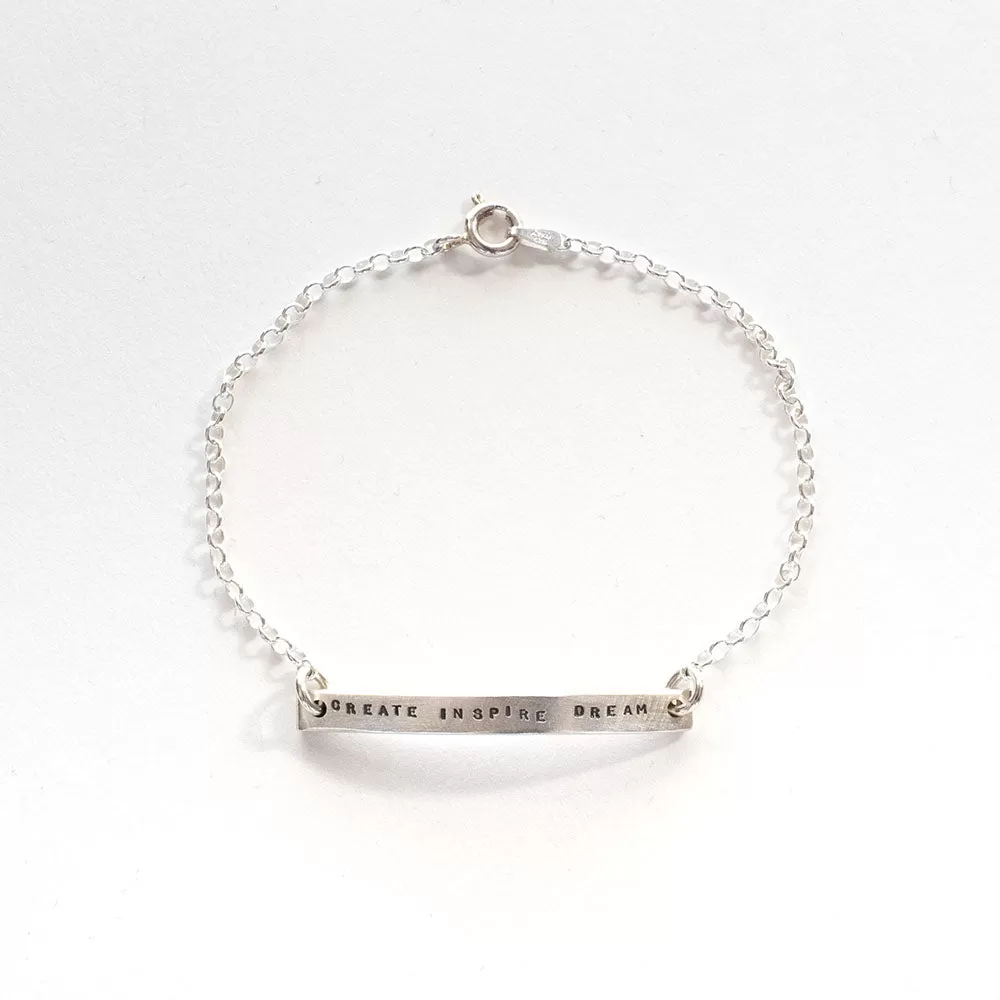 Curves Bar Bracelet