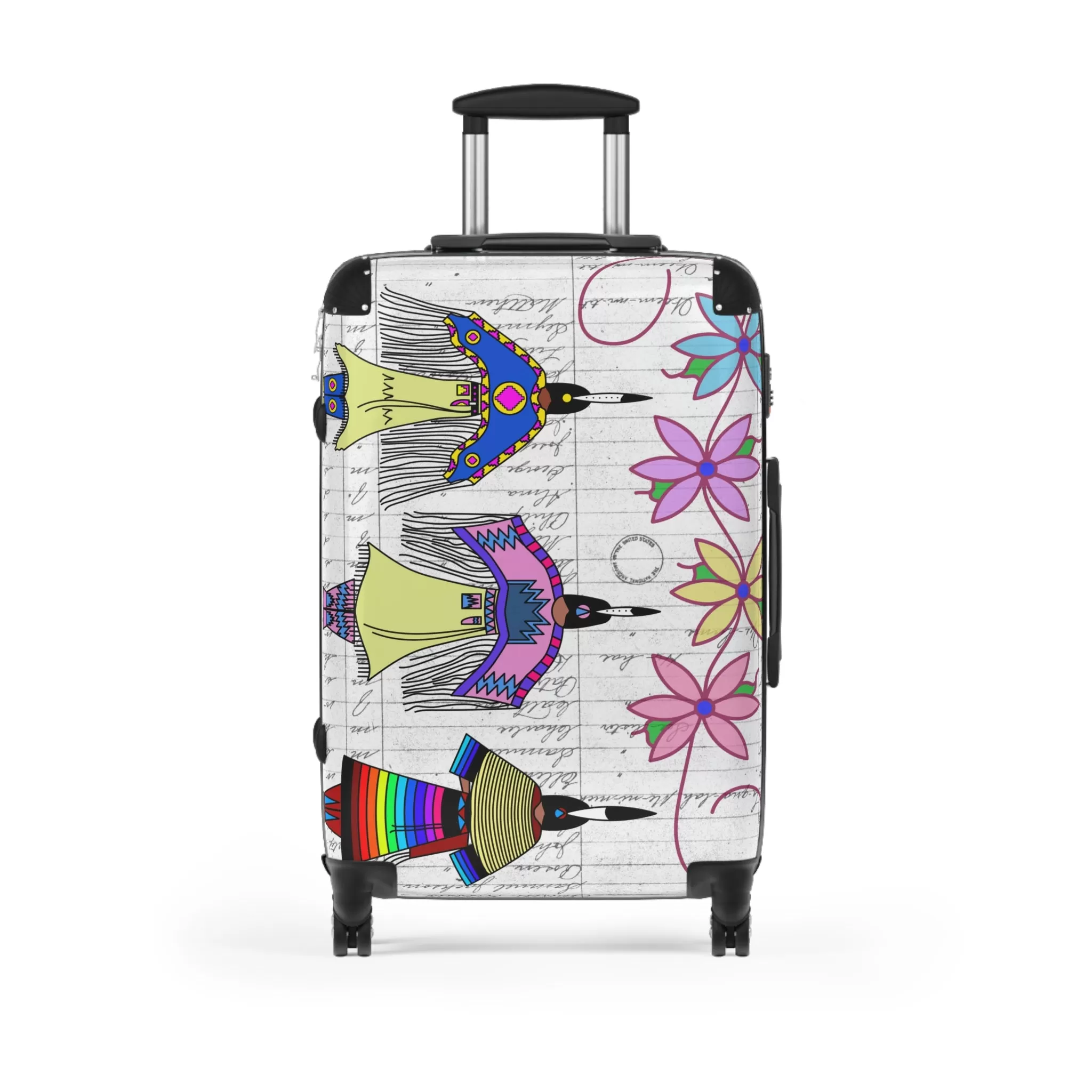 Dancing Ladies Suitcases (three sizes)