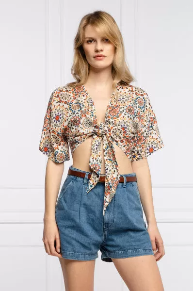 Desigual Boro Bora Crop Top