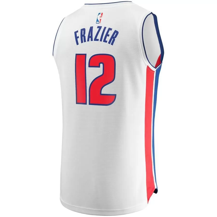 Detroit Pistons Tim Frazier Fanatics Branded Replica Fast Break Association Jersey Kids - White | Ireland L3443S9