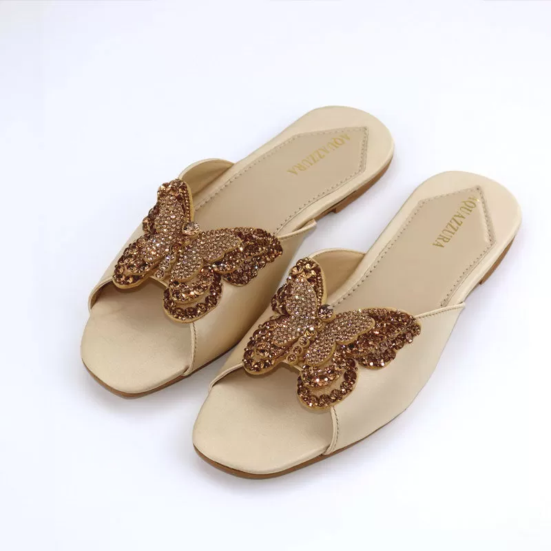 Diamond Butterfly Décor Comfortable Fancy Sandal