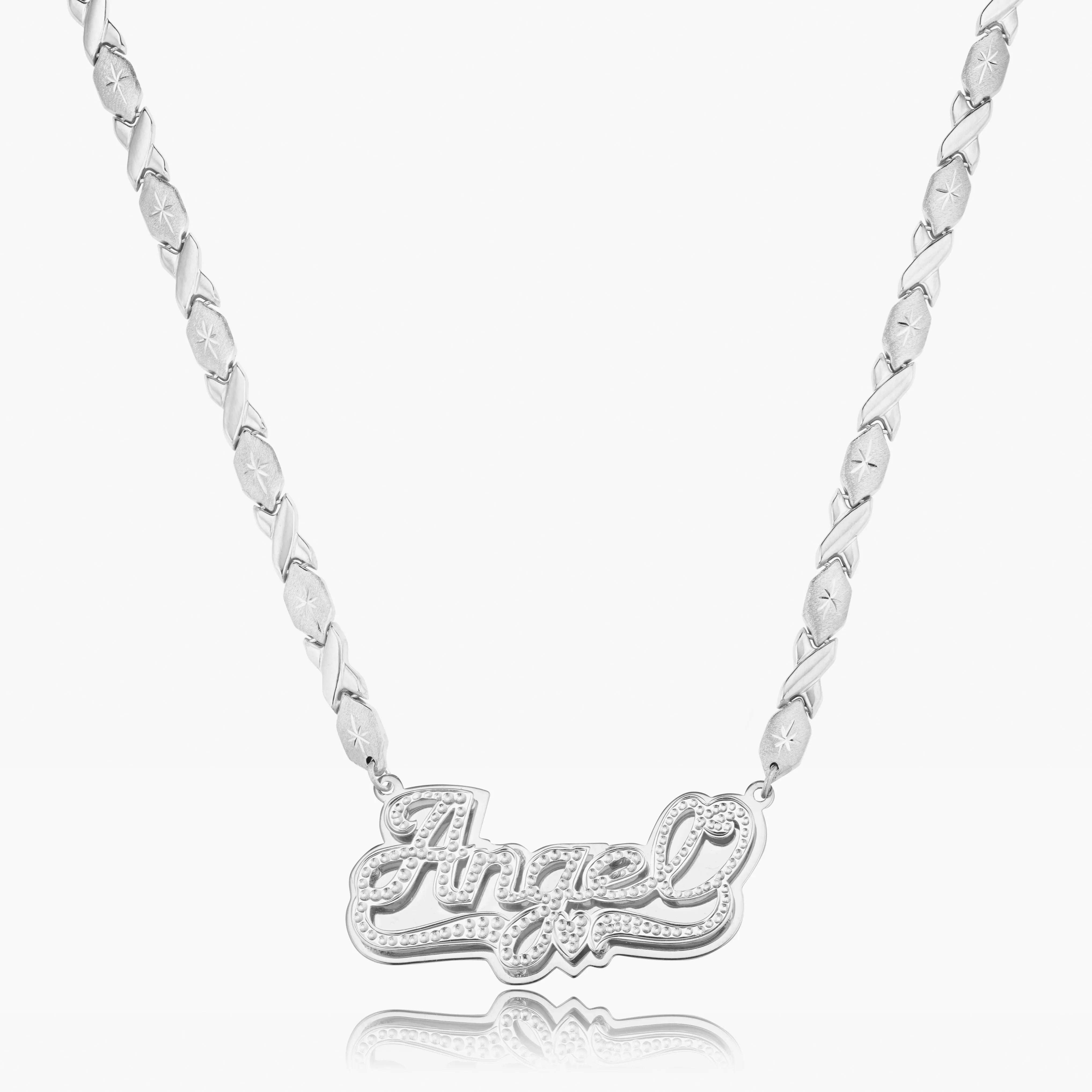 Double Plated POP-UP Name Necklace