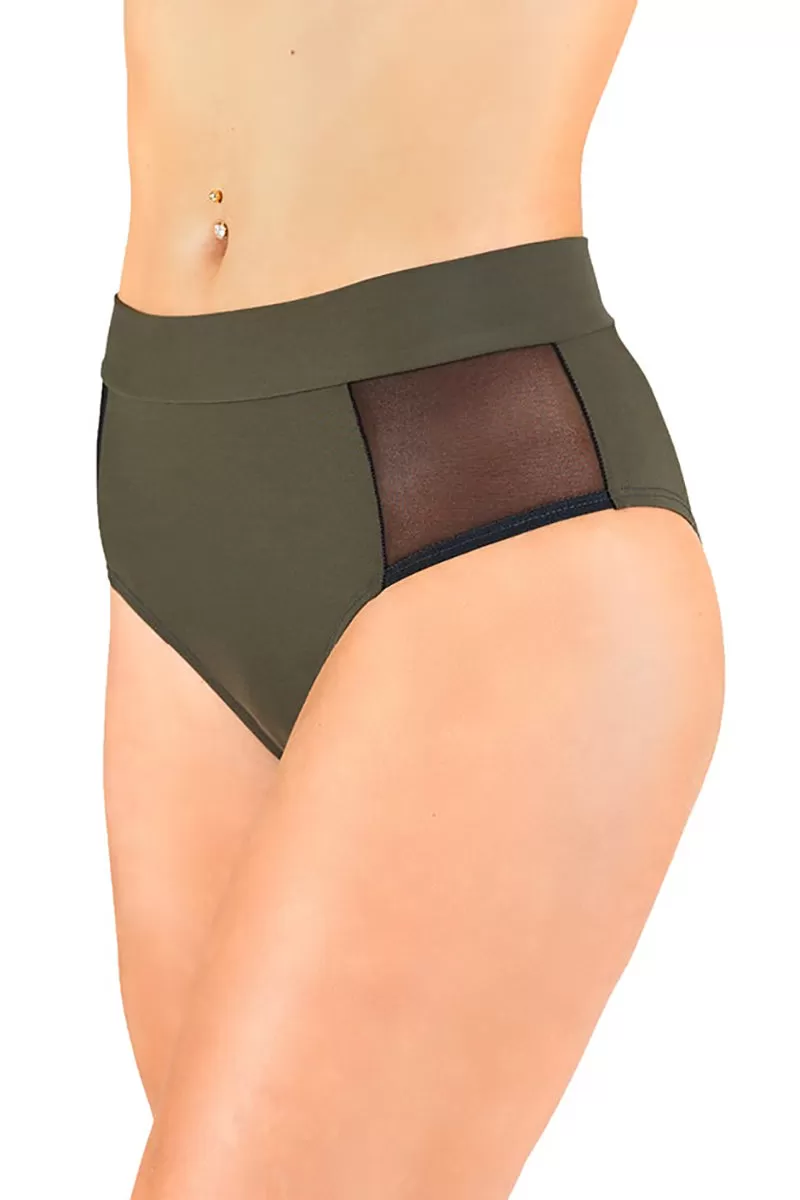 Dragonfly Molly Shorts - Khaki Mesh