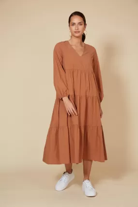 eb&ive - Studio Tiered Maxi - Cinnamon