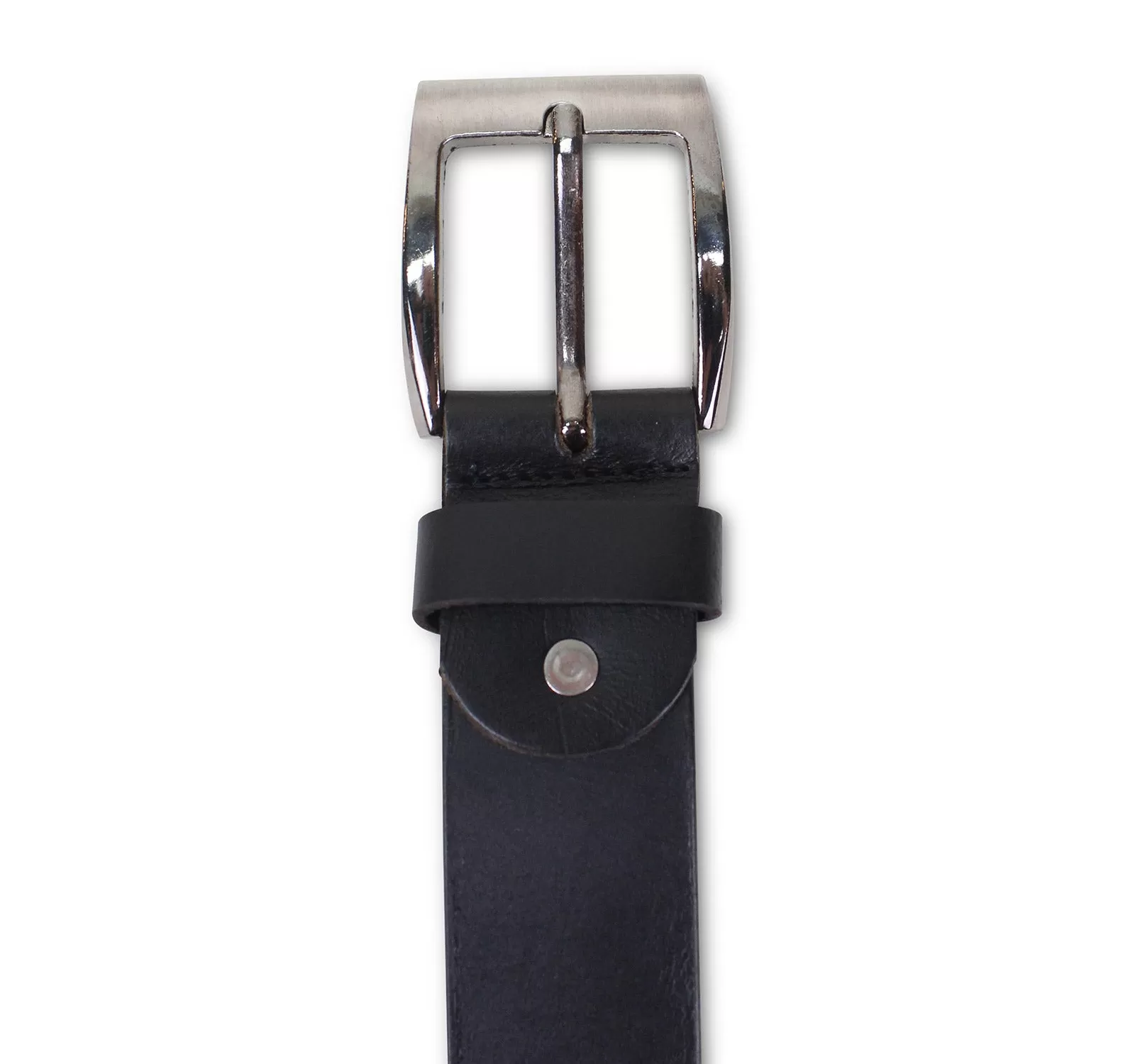 EDGE Black Plain Belt