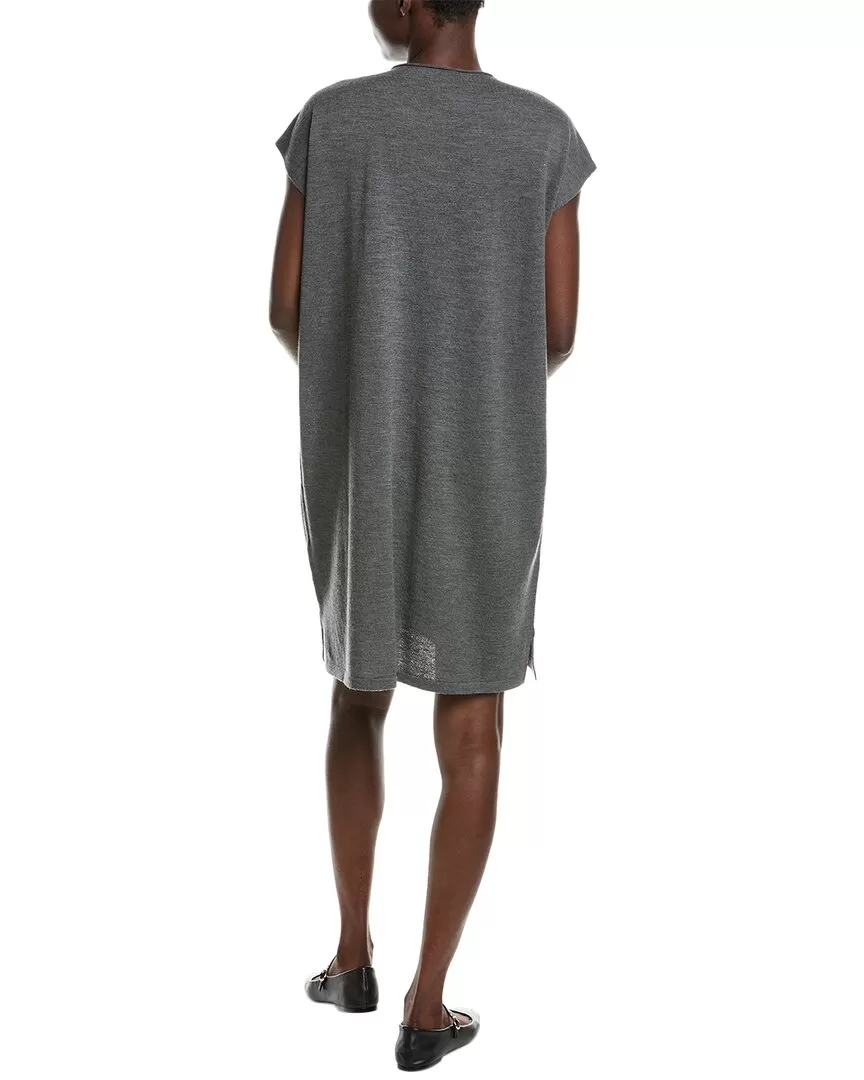 EILEEN FISHER Crewneck Mini Dress