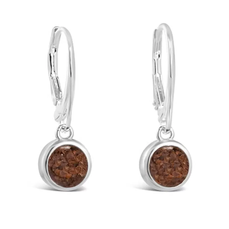 El Retiro Round Leverback Earrings