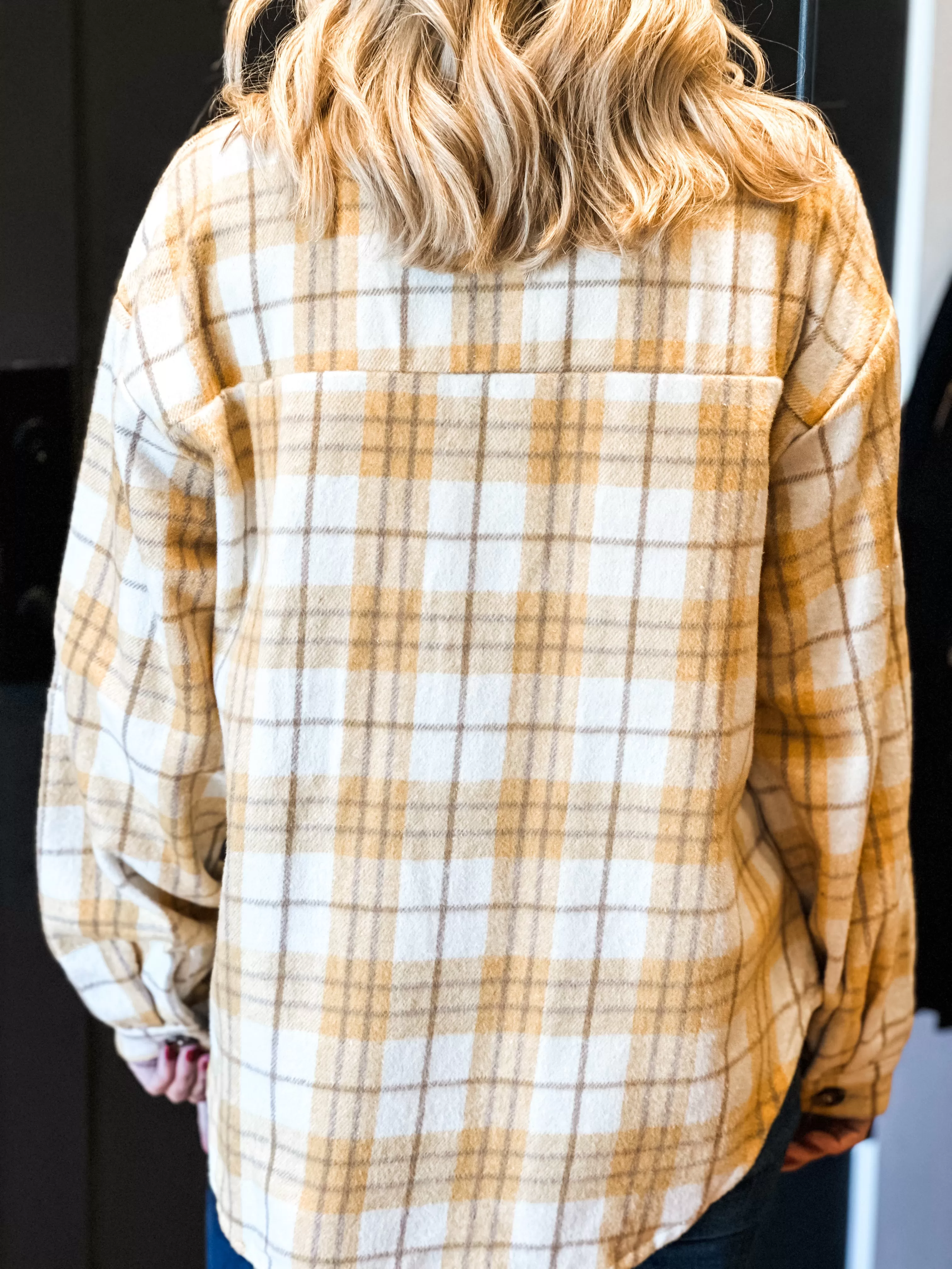 Essential Pastel Plaid Shacket