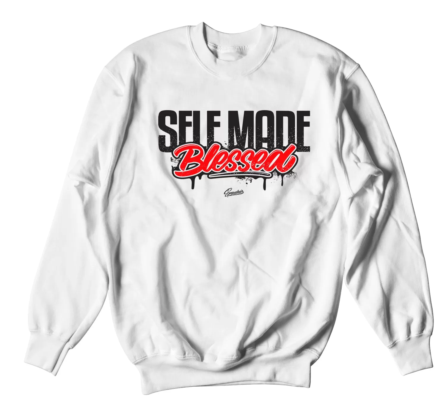 Foam Pro White/Black Sweater - Self Made - White